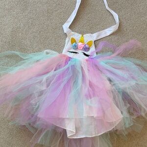 Unbranded Pastel Unicorn Tutu Costume Dress for Kids